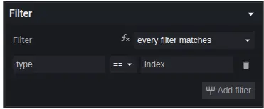 Add Filter