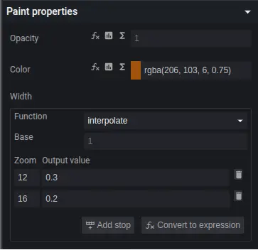 Modify Paint